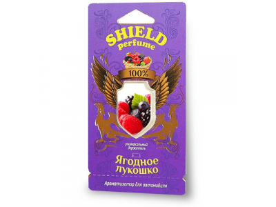 Ароматизатор FOUETTE "Shield perfume"мембранный "Ягодное лукошко" S-3 от FOUETTE Ароматизатор FOUETTE "Shield perfume"мембранный "Ягодное лукошко" S-3