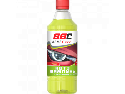 Автошампунь с полирующим эффектом Фруктовый BiBiCare 550мл