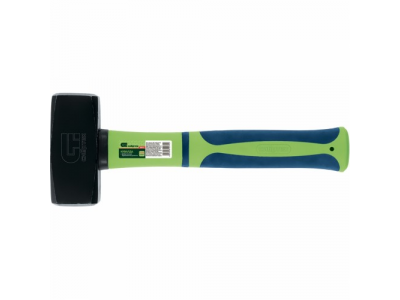 Кувалда, 1500 г, фибергласовая обрезиненная рукоятка// СИБРТЕХ