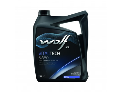 Моторное масло WOLF VITALTECH 5W50 5L