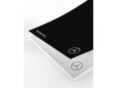 Блокнот Mercedes-Benz Writing Pad 2017, Black/White
