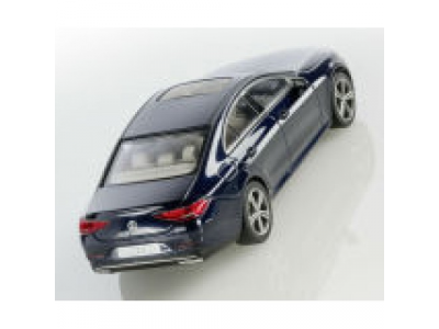 Модель автомобиля Mercedes CLS, Cavansite Blue, Scale 1:43