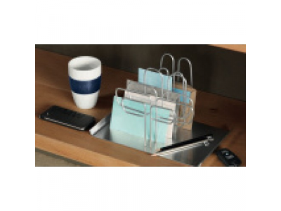 Подставка для бумаг BMW Paper Sorter, Silver, артикул 80232411113