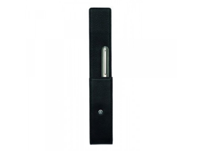 Кожаный футляр для ручек Volkswagen Leather Pen Case, Black