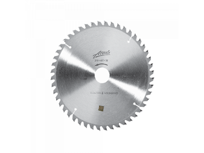 Пильный диск по пластику и алюминию профи Атака 210*48T*30